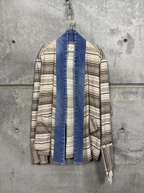 Greg Lauren Greg Lauren Striped GL1 Kimono