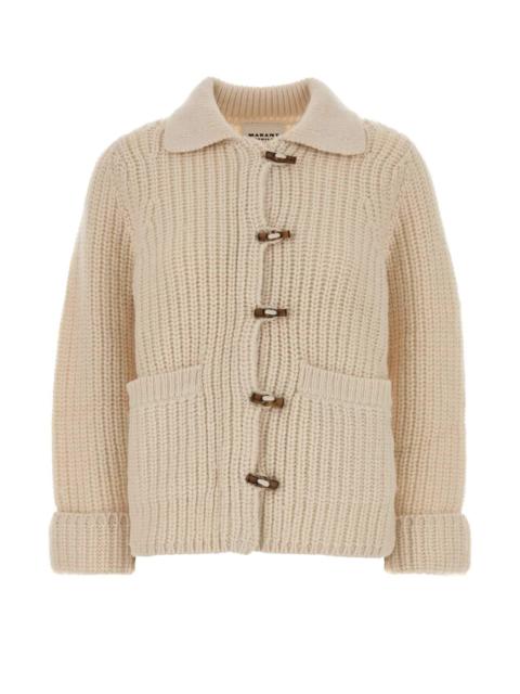 Isabel Marant Étoile Isabel Marant Etoile Women Cream Wool Blend Delinda Cardigan