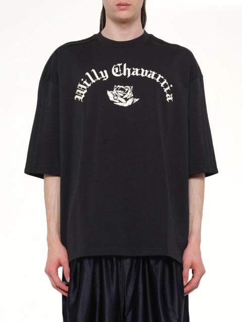 WILLY CHAVARRIA Adidas x WC Signature T-Shirt in Black