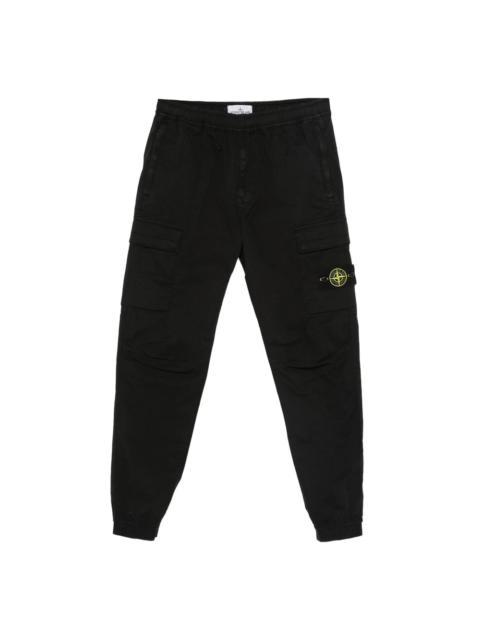 Stone Island Stone Island Black Trousers - Tapered Trousers Men