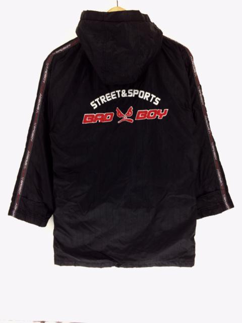 Other Designers Vintage - BAD BOY Hoodie Parka Jacket Fashion Streetwear Medium Size