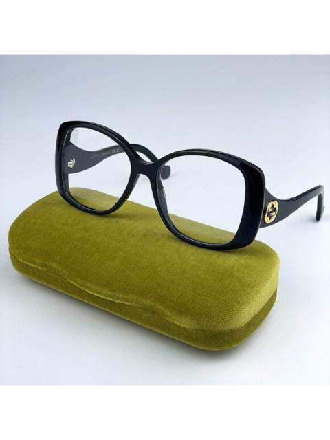 GUCCI NEW Gucci GG1236O 001 Black Butterfly Women Eyeglasses