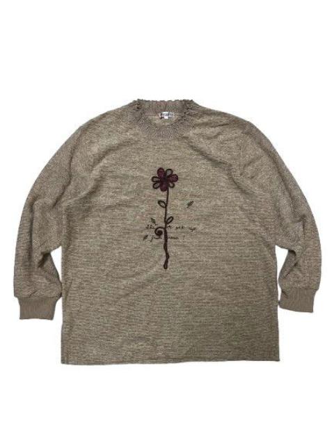 Other Designers VINTAGE VENTICELLO KNITWEAR with EMBROIDERY FLOWER