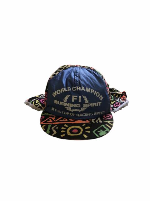 Other Designers Vintage World Champion F1 Burning Spirit Cap