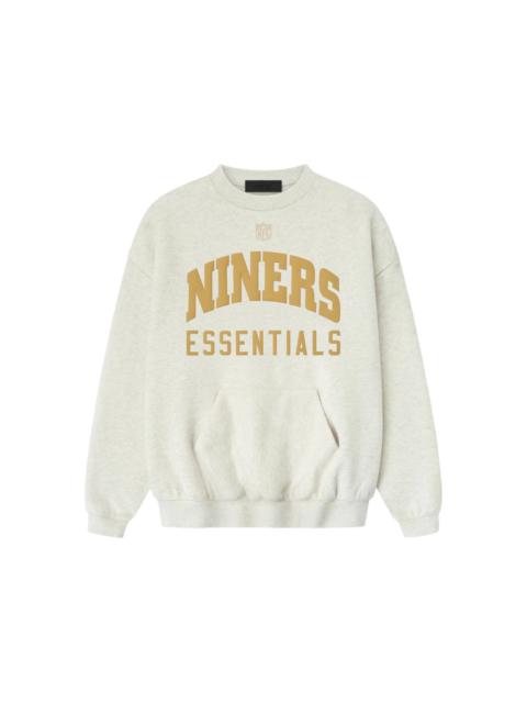 ESSENTIALS Fear of God Essentials Forty Niners Sport Crewneck Oatmeal Heather