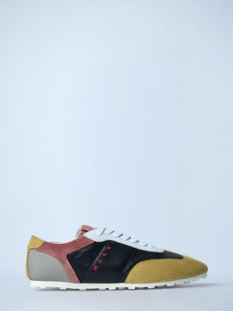 Marni Softy Soccer Leather Sneakers