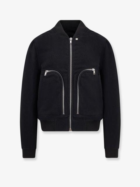Rick Owens Rick Owens Bauhaus Flight Virgin Wool Bomber