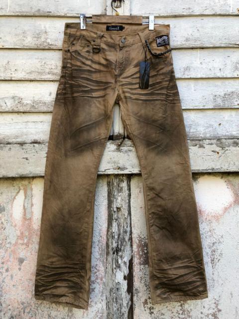 Other Designers Japanese Brand - NWT SEDITIONARIES ChavariA Stud Rust Paint Spray Pant