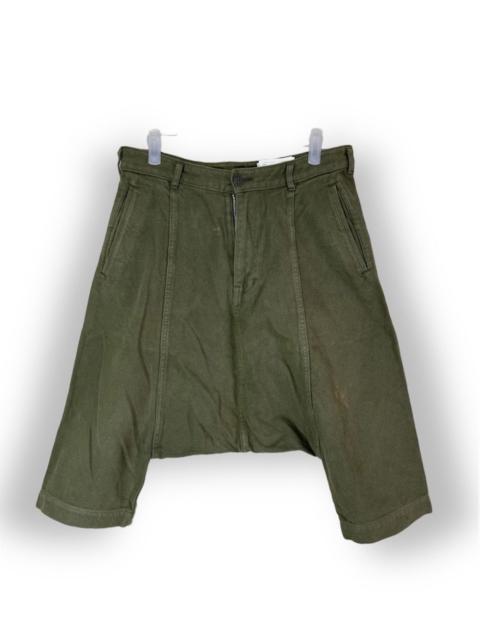 Archival Clothing - COMME DES GARCONS DROP CROTCH SHORT PANTS RUNWAY