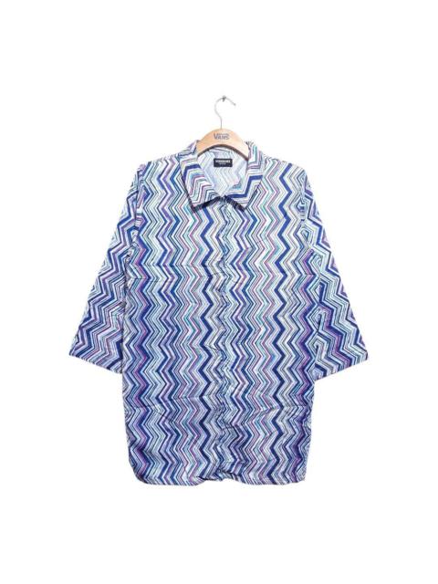 Missoni Vintage Missoni Intimo Zigzag Pattern Shirt