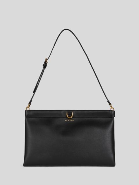Etro MEDIUM LEATHER CLUTCH TALK