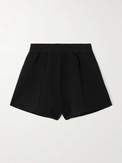Stretch-jersey shorts Black