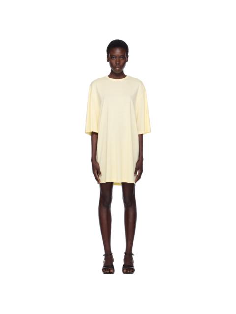 TOTEME Yellow Relaxed Tee Minidress