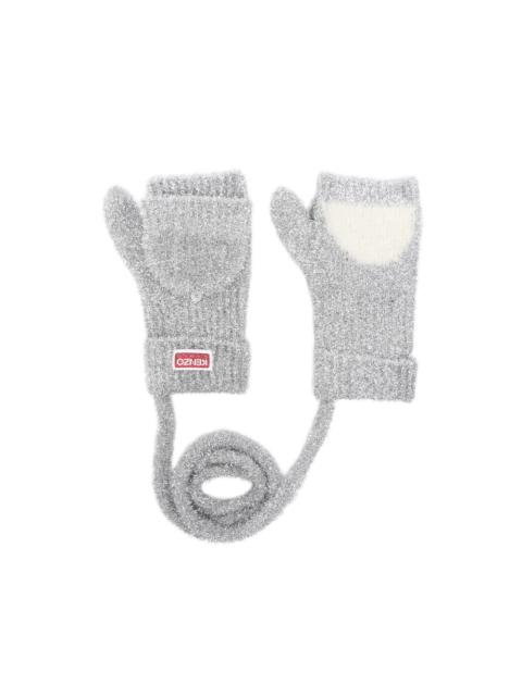 KENZO Kenzo Grey Gloves Women