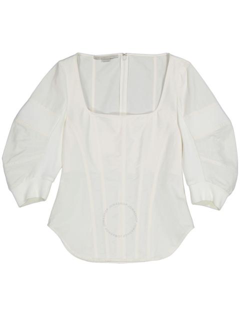 Stella McCartney Stella Mccartney Ladies Fiona Puff-sleeve Blouse