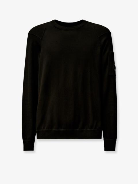C.P.COMPANY - C.P.Company Cotton Sweater With Iconic Detail