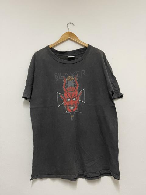 Other Designers Vintage - Vintage Slayer Band “Diabolus In Musica 1998 Thrash Metal A1