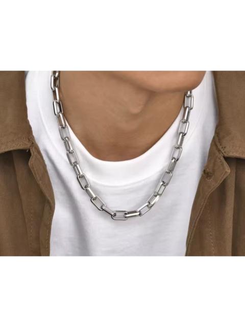 Other Designers Jewelry - Heavyweight Industrial Box Link Chain Necklace - 50 cm