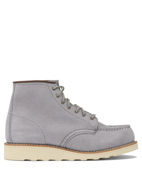 Other Designers Red Wing Shoes "6'' Moc Toe 3300 Dusty Lavender Abilene" Lace-up Ankle Boots