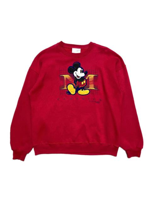 Other Designers Vintage 90s Mickey Mouse Crewneck Sweatshirt