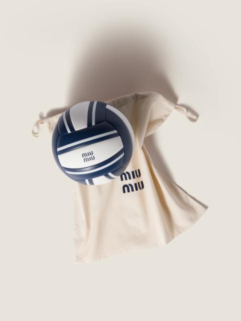 Miu Miu Volleyball with logo