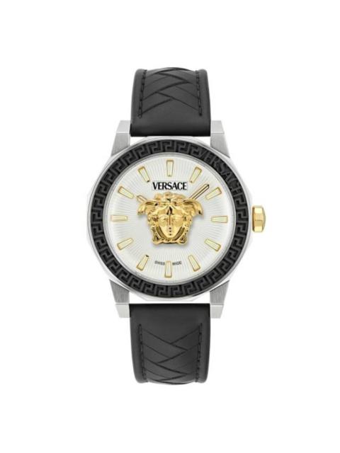 VERSACE Versace Medusa Deco Quartz Silver Dial Men's Watch VE9I00124