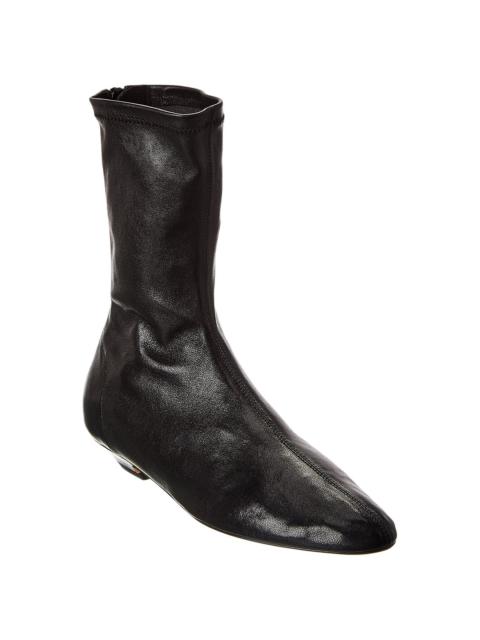 KHAITE KHAITE The Apollo Leather Bootie