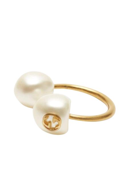GUCCI Single Earring with Pearls in Gold