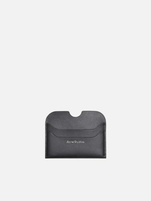 Acne Studios Leather card holder - Black