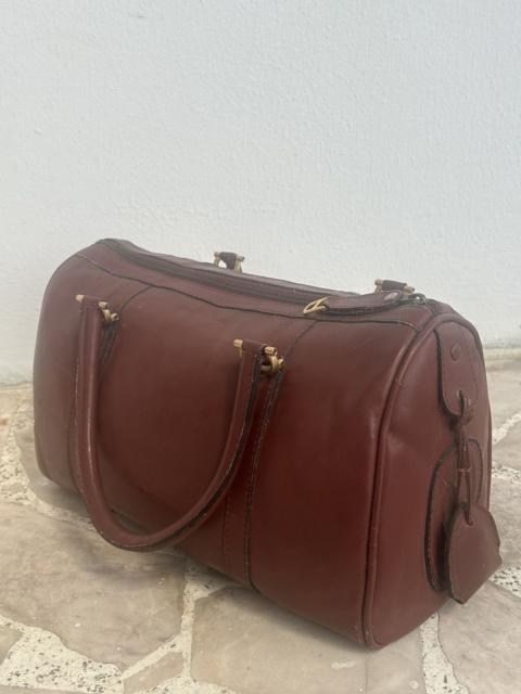 Cartier Wine Red Duffel Bag Vintage Cartier