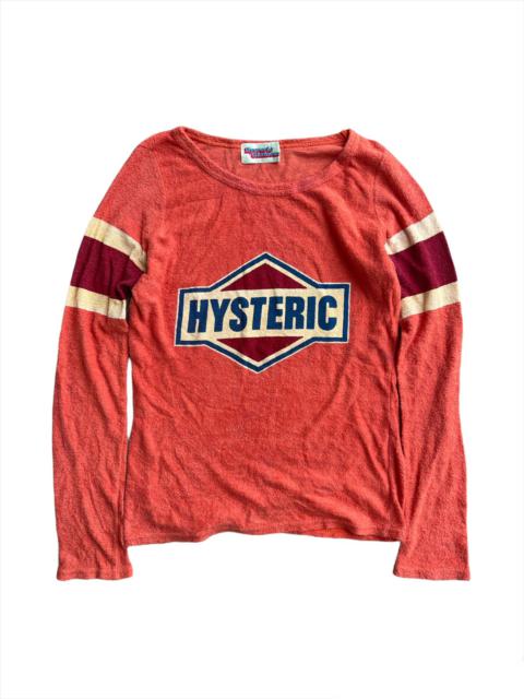 Other Designers Hysteric Glamour - Hysteric Glamour Orange Spellout body fit shirt