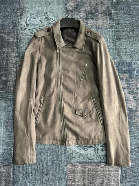 Rick Owens Rick Owens mainline leather jacket
