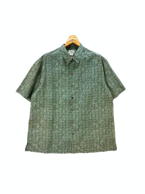Other Designers L.L. Bean - LL BEAN FULLPRINT BUTTON UPS SHIRT #7945-191