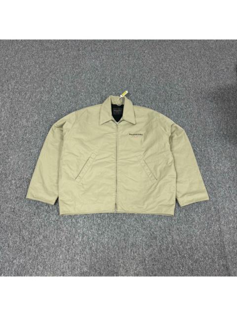 BALENCIAGA BALENCIAGA Men's Zip-up Jacket in Military Beige 