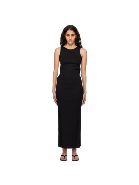 CHRISTOPHER ESBER Black Oblix Maxi Dress