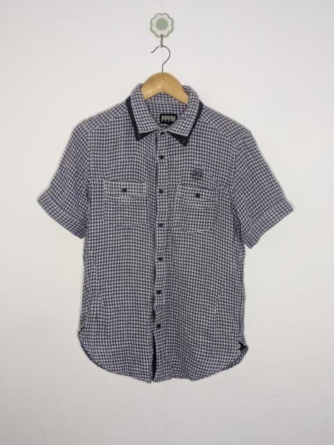 Other Designers Japanese Brand - PPFM Eastern Rock Reconstruct Double Collar Shirt M Japan.