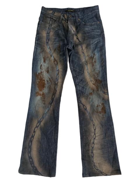 Other Designers Steals Chain Art Semantic Design Denim Pants Made in Japan
