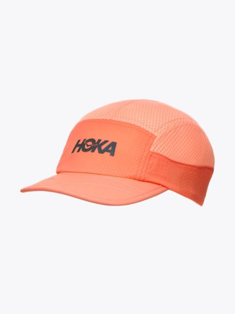 HOKA Trail Run Hat Hiking Shoes in Neon Cantaloupe