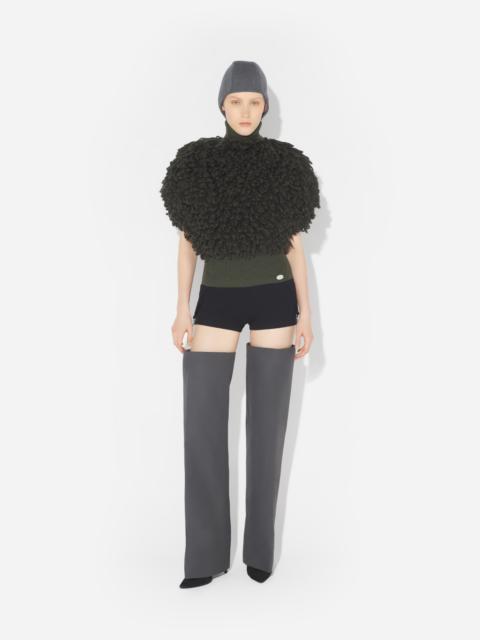 Jean Paul Gaultier THE SLEEVELESS LOOP-STITCH SWEATER