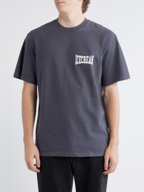 ICECREAM ICECREAM Options Oversize Cotton Graphic T-Shirt in Charcoal Art at Nordstrom