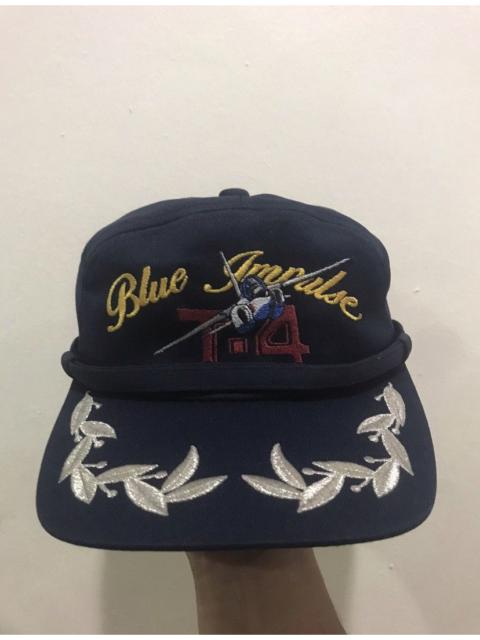 Other Designers Japanese Brand × Vintage - VTG Blue Impulse T-4 Jet Fighter Hat