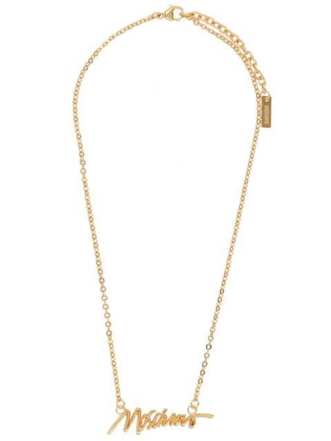 Moschino Moschino Women Logo Necklace