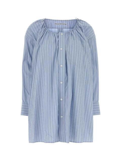 Alexander Wang Alexander Wang Women Embroidered Poplin Shirt Dress