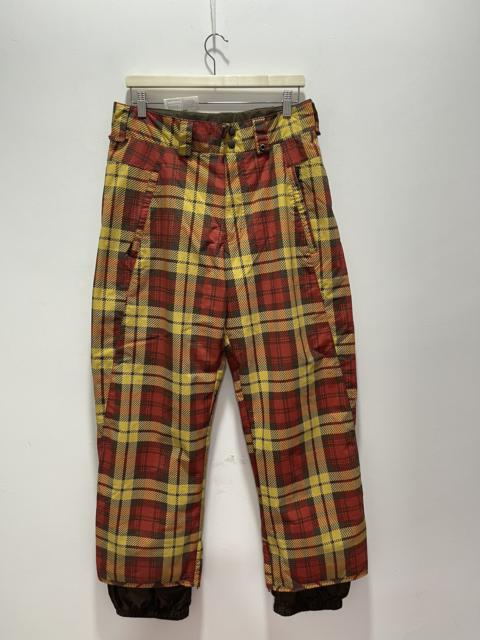 Other Designers Vintage - VINTAGE BURTON PLAID MULTICOLOR SKI PANTS