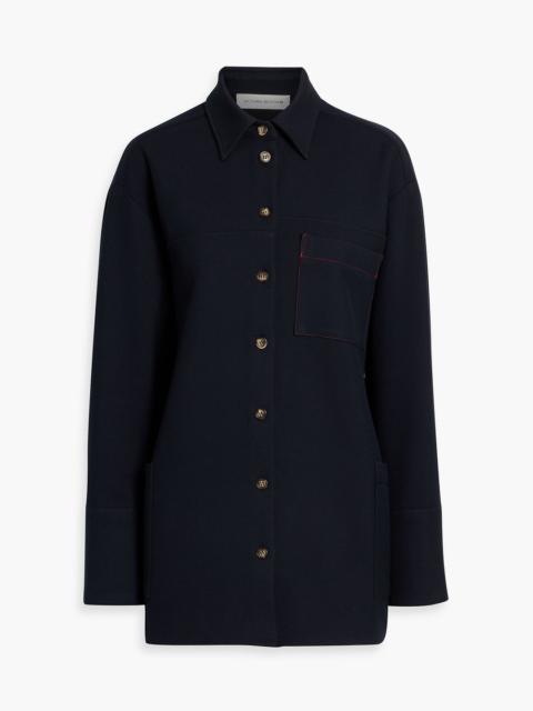 Victoria Beckham Cotton-blend twill shirt