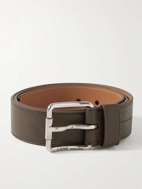 Loewe 4cm Roller Curve Full-Grain Leather Belt