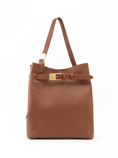 Elleme Belt Bag Pebbled Leather Cognac