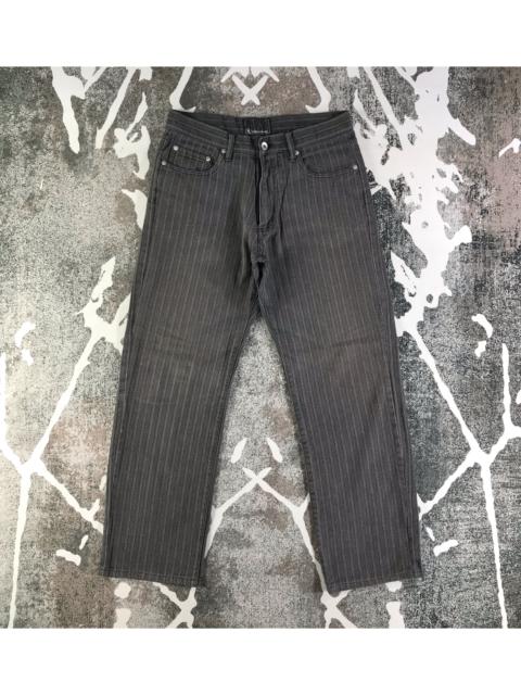 Other Designers Japanese Brand - Japanese Brand Wabash Jeans Faded Black Denim KJ2279