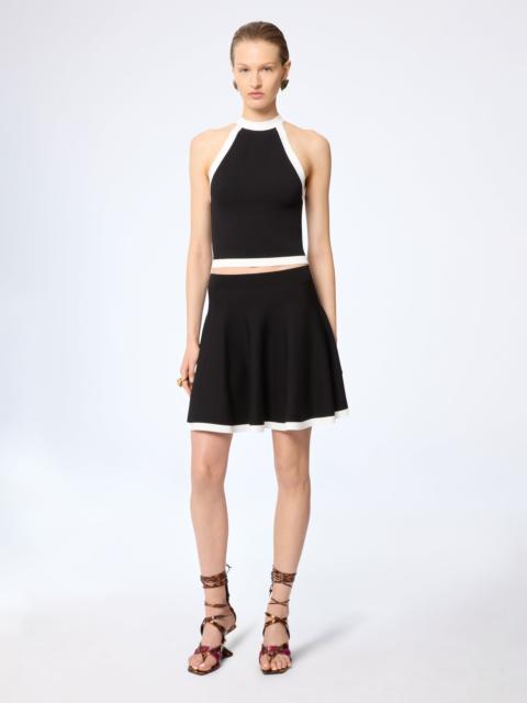 NINA RICCI Halterneck Knit Top