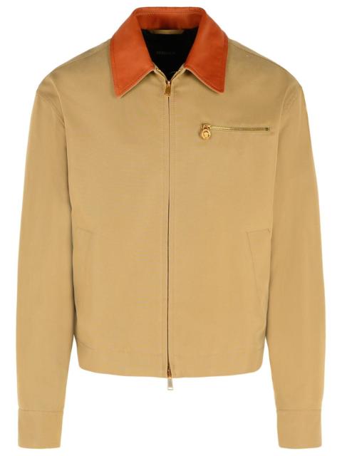 VERSACE Versace Beige Cotton Jacket